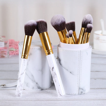 10-teiliges Set Make-up-Pinsel-Werkzeug-Set für Kosmetik, Puder, Lidschatten, Foundation 